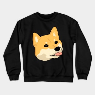 shiba inu mlem Crewneck Sweatshirt